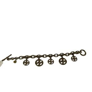4) Gold Michael Kors charm bracelet ￼